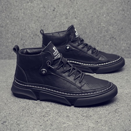 Men's Autumn And Winter New High-Top Casual Sports Shoes Warm Fashion Trend Shoes